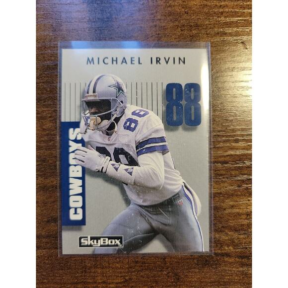 Michael Irvin 1992 Skybox Primetime #88 - Dallas Cowboys - NFL - Freshly Opened - Picture 1 of 5